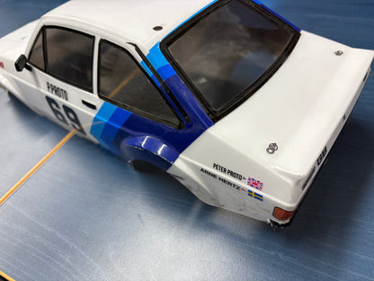 USED (Like New) TAMIYA 58687 - Ford Escort Mk II Rally MF01X RC 4WD Car & SRT Servo & 4000mah LIPO - (Inc's ESC & Motor)