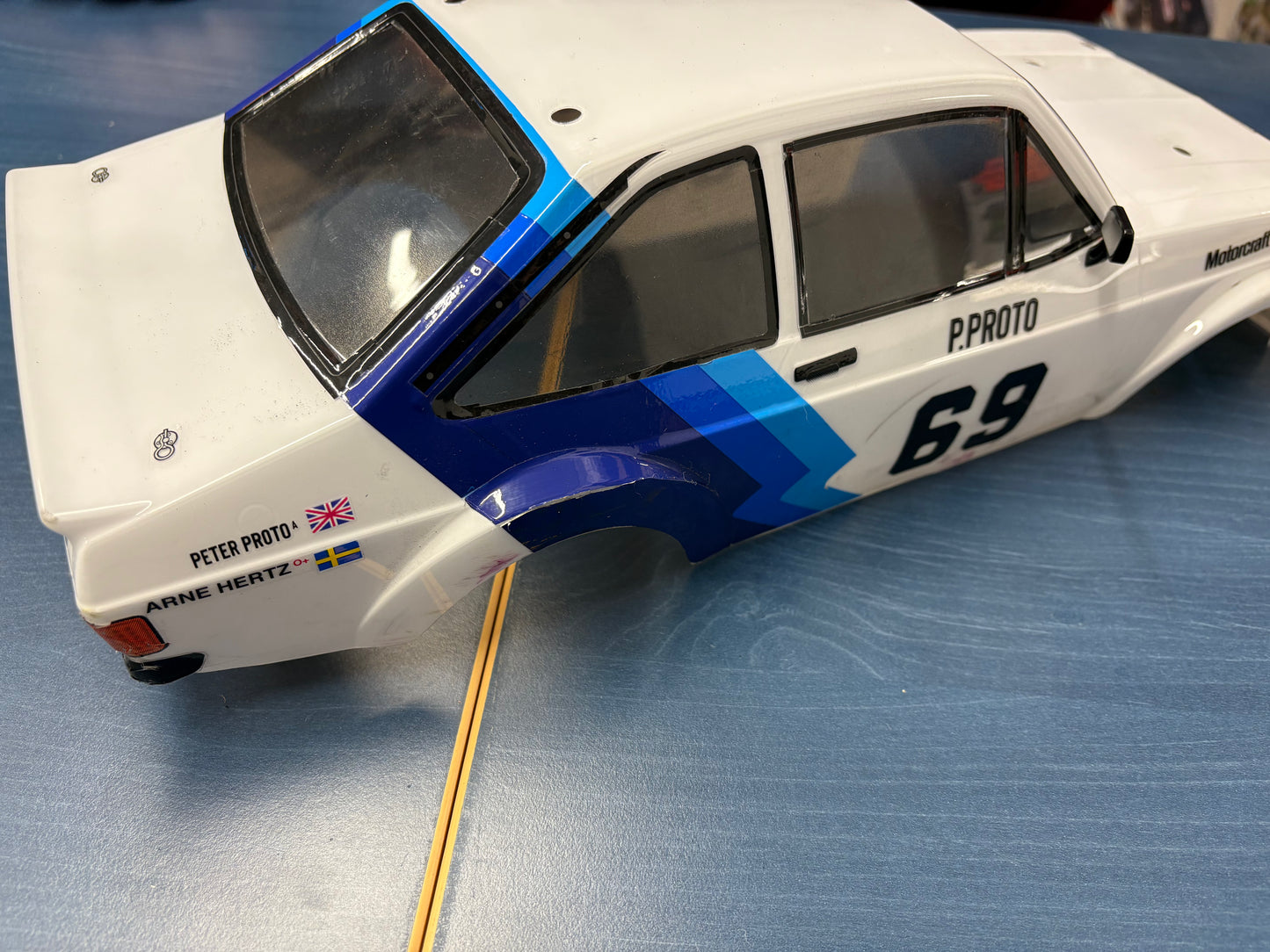 USED (Like New) TAMIYA 58687 - Ford Escort Mk II Rally MF01X RC 4WD Car & SRT Servo & 4000mah LIPO - (Inc's ESC & Motor)