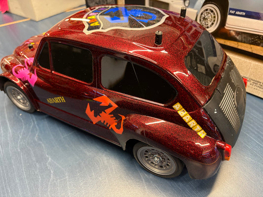 Tamiya MB01 Fiat Arbath Built Kit - With Motor, ESC & Servo (needs radio, battery and charger to complete) M-Chassis 1/10th