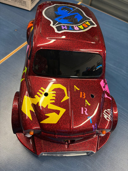 Tamiya MB01 Fiat Arbath Built Kit - With Motor, ESC & Servo (needs radio, battery and charger to complete) M-Chassis 1/10th