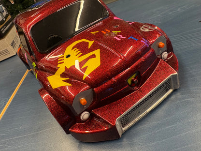 Tamiya MB01 Fiat Arbath Built Kit - With Motor, ESC & Servo (needs radio, battery and charger to complete) M-Chassis 1/10th