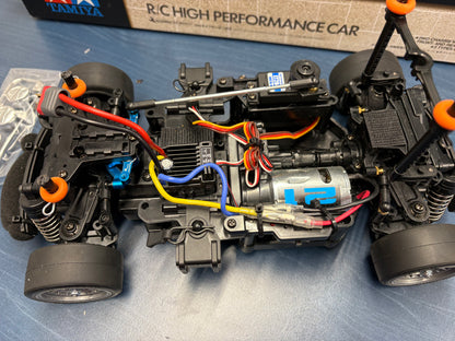 Tamiya MB01 Fiat Arbath Built Kit - With Motor, ESC & Servo (needs radio, battery and charger to complete) M-Chassis 1/10th