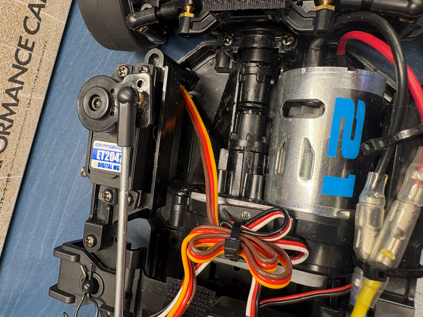 Tamiya MB01 Fiat Arbath Built Kit - With Motor, ESC & Servo (needs radio, battery and charger to complete) M-Chassis 1/10th