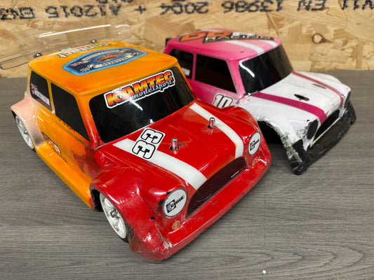 Used Good condition Kamtec - Mini Racer Pro - 1S HV lipo, 1S HW ESC, Core 21T brushed Motor, 8800mah HV Lipo + extras