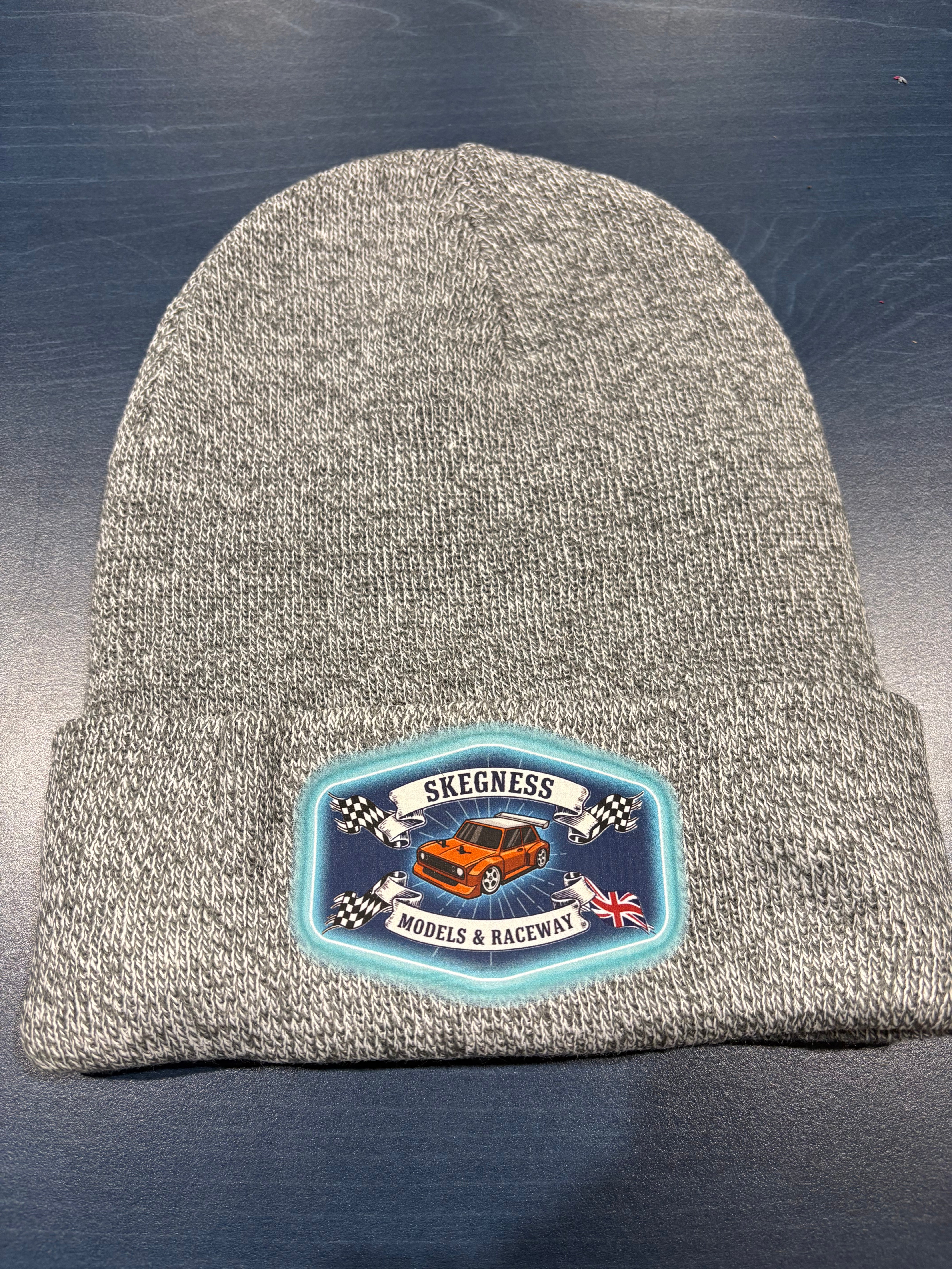 Skegness Model Raceway - Woolly Hat (Silver) One size fits all