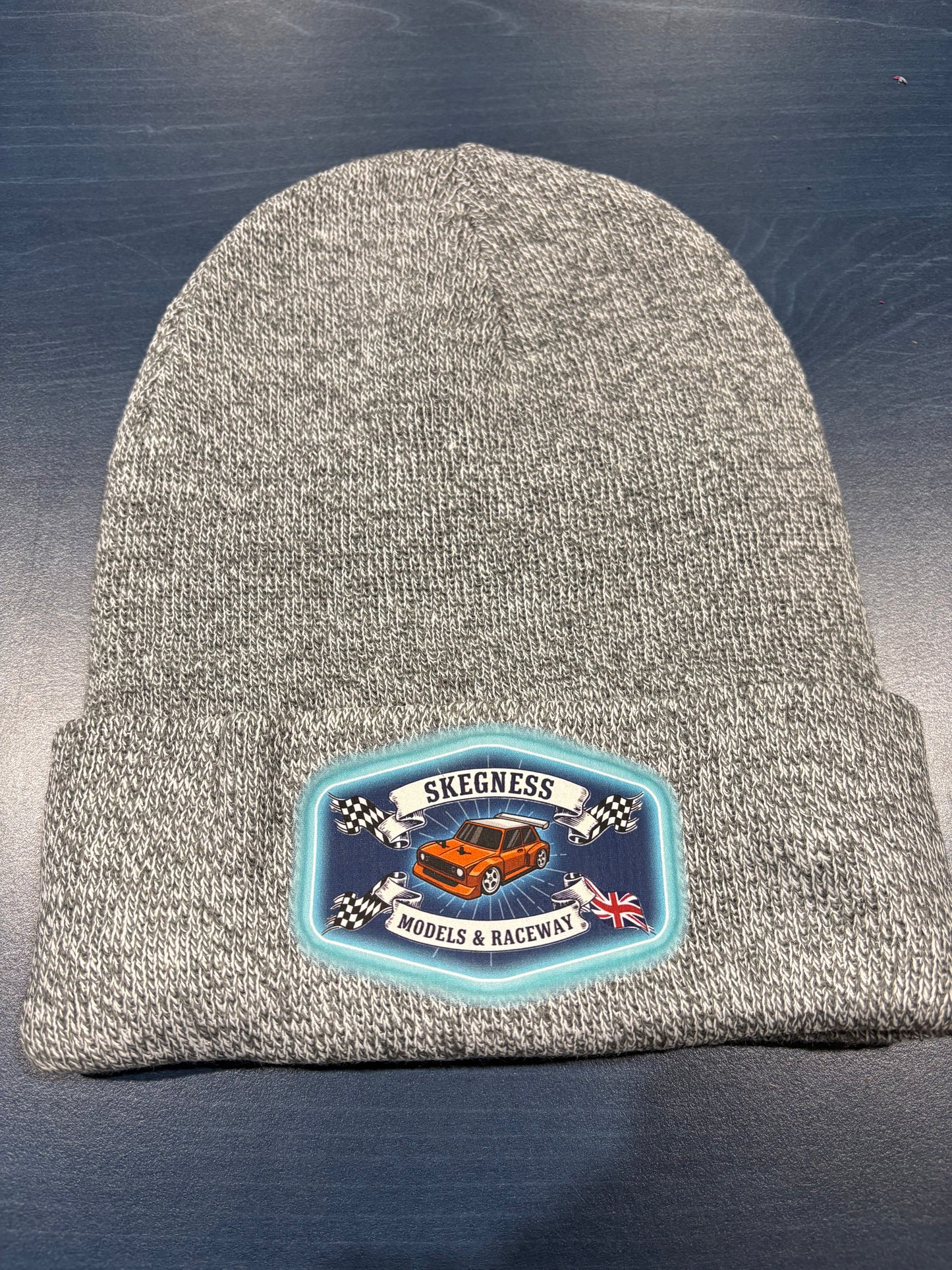 Skegness Model Raceway - Woolly Hat (Silver) One size fits all