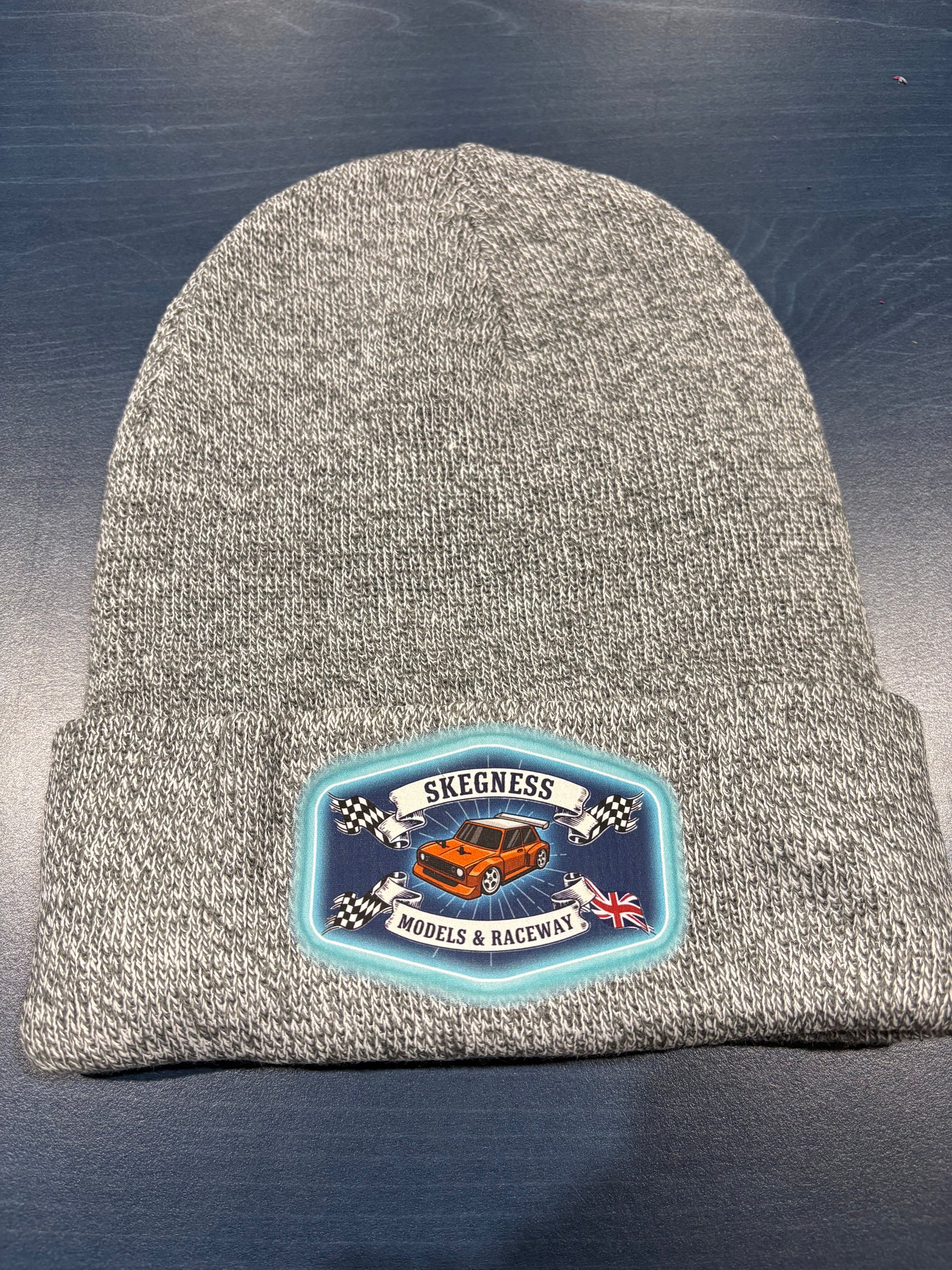Skegness Model Raceway - Woolly Hat (Silver) One size fits all