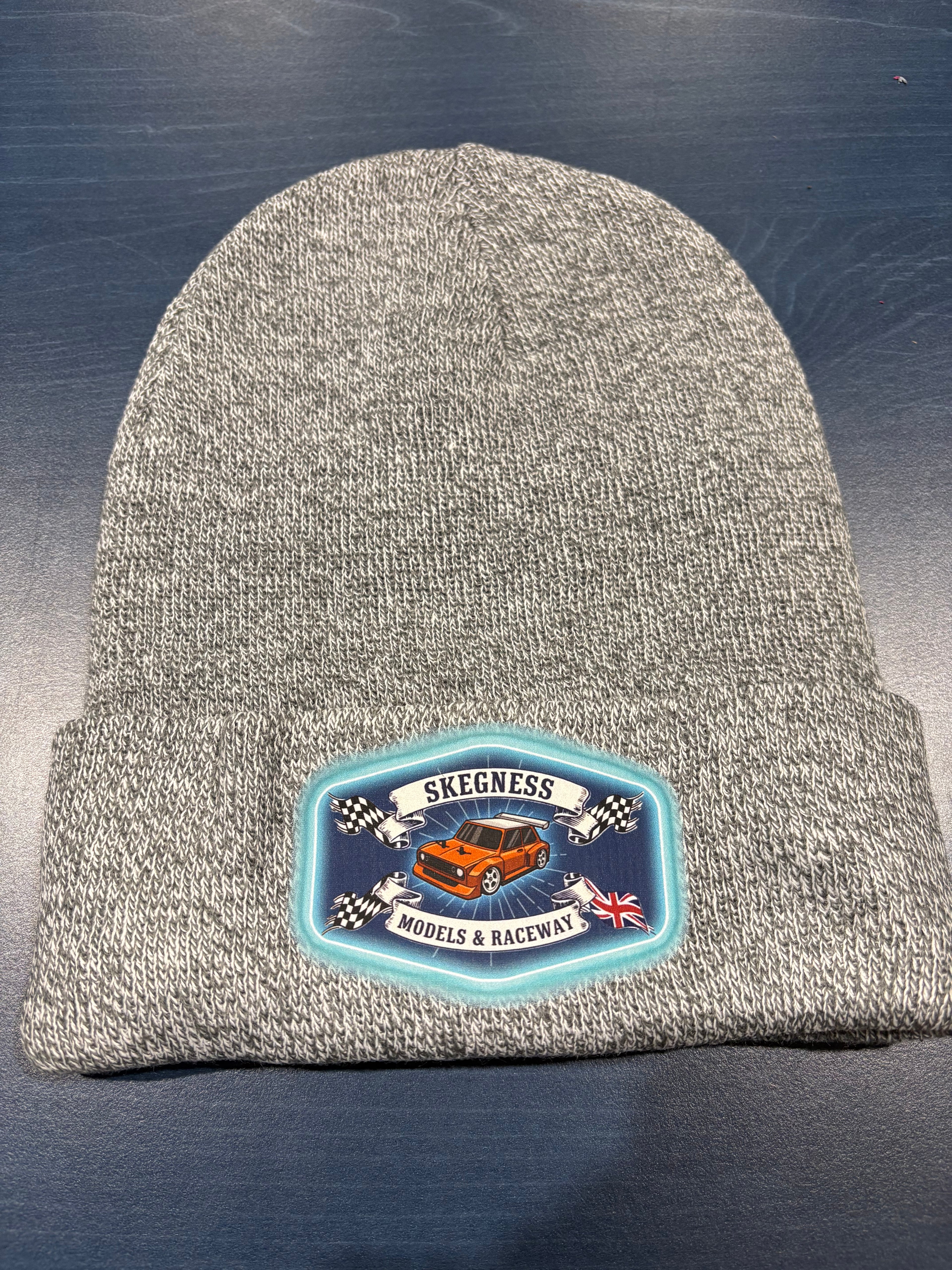 Skegness Model Raceway - Woolly Hat (Silver) One size fits all