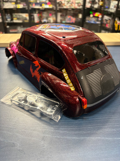 Tamiya - (210mm SWB) FIAT ABRATH RALLY Airbrushed  - For 1/10 M-Chassis MTC (W-165mm x Wheelbase-2310mm) (all airbrushed, no stickers)