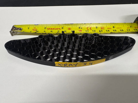 3D printed bumper - Xray x4 - 8mm Thick x 16cm Wide x 5cm Deep