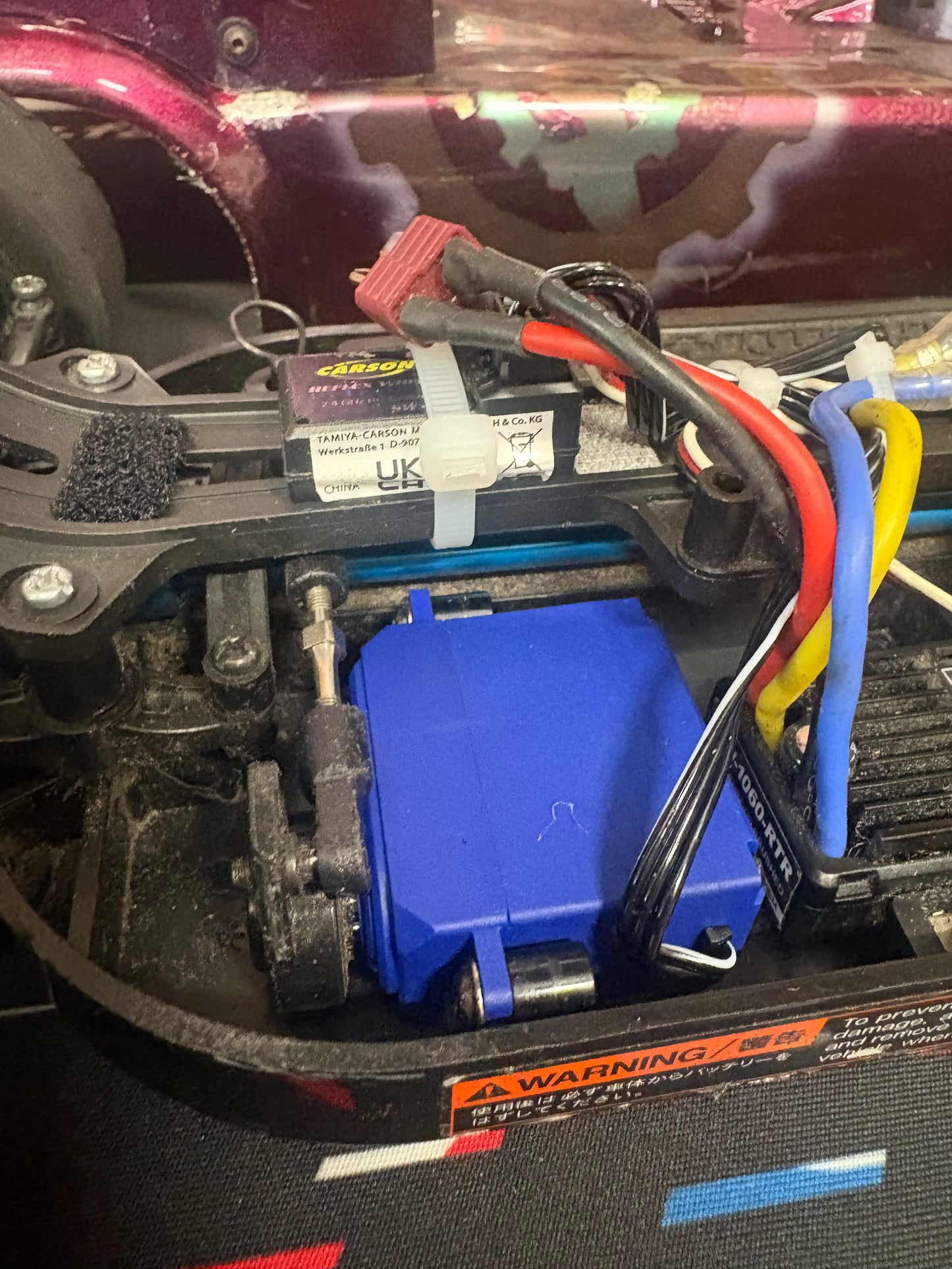 Ex-Hire Car - Used Tamiya TT01E 4wd RC Car - Radio, ESC & Motor included - Needs Battery & Charger to complete (Car & Euo Truck Body included)