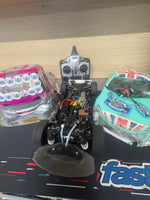 Ex-Hire Car - Used Tamiya TT01E 4wd RC Car - Radio, ESC & Motor included - Needs Battery & Charger to complete (Car & Euo Truck Body included)