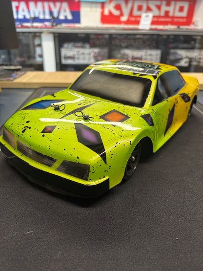 Kamtec - NASCAR Hot Hatch 1/12 GT12 RC Car - New Airbrushed body, 1S ESC and Core 21T Brushed Motor