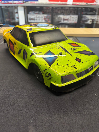 Kamtec - NASCAR Hot Hatch 1/12 GT12 RC Car - New Airbrushed body, 1S ESC and Core 21T Brushed Motor