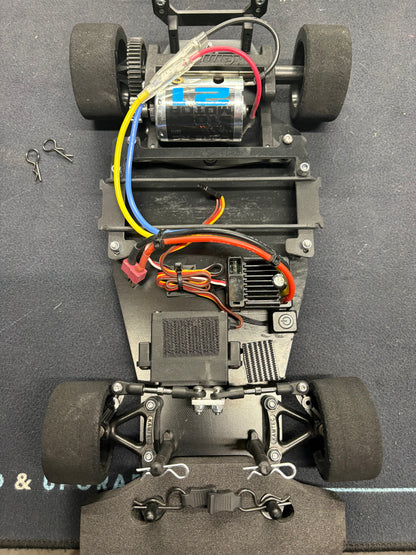 Kamtec - NASCAR Hot Hatch 1/12 GT12 RC Car - New Airbrushed body, 1S ESC and Core 21T Brushed Motor