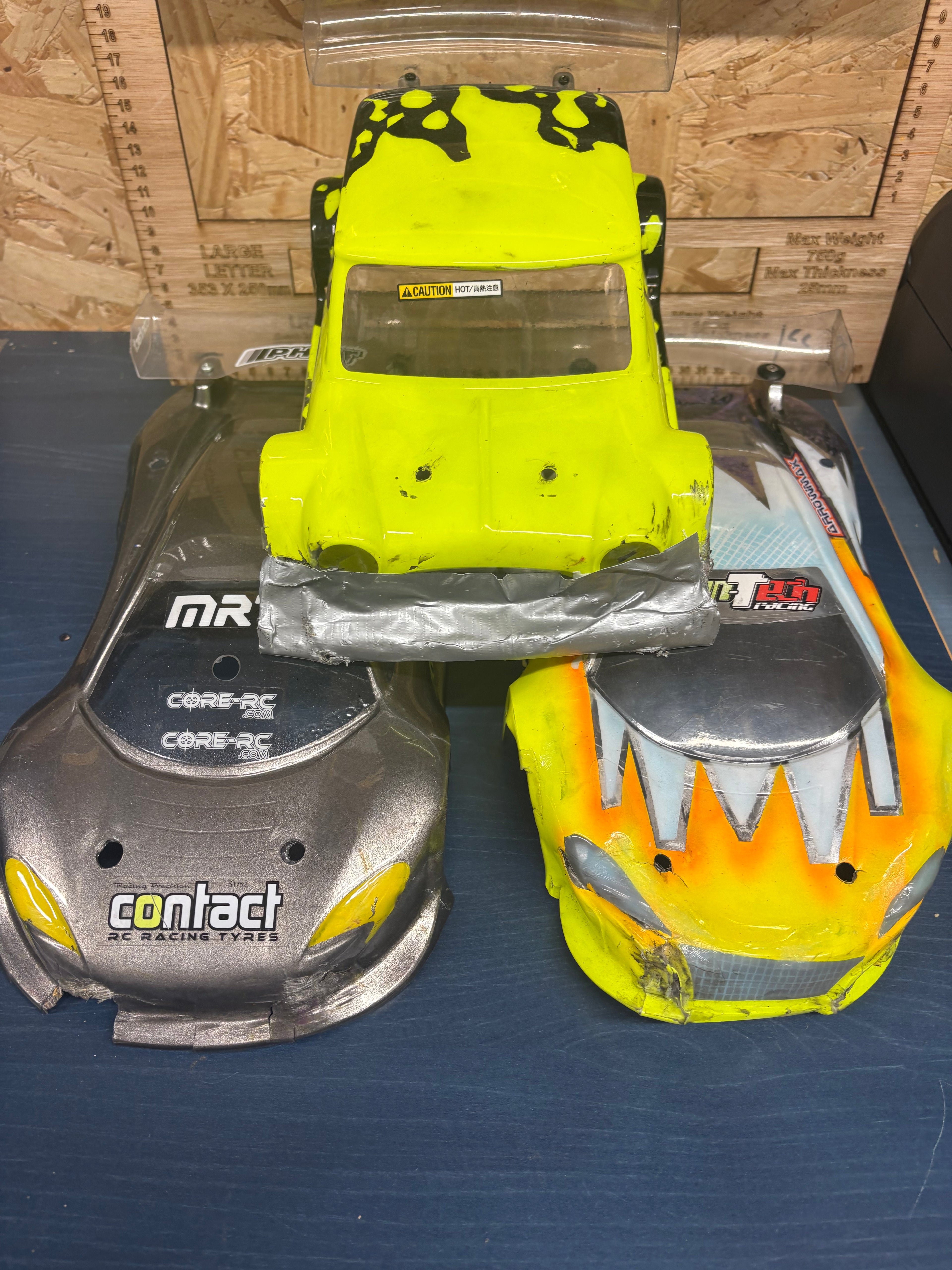 GT12 Atom and Kamtec Mini Body 1:12th used spare or repairs