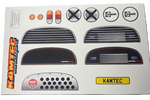 Kamtec - 1/12 MINI Manic 750 Lexan Body (No Wing) FREE Stickers - Fits all GT12 Minis Battcave / Kamtec / Mardave / Mini Assassin (CLEAR BODY) (160mm wide by 178mm wheelbase) (Standard Thickness) (No Spoiler)