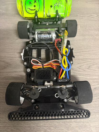 Kamtec - 1/12th Used 1S ESC Mini Racer Pro, Airbrushed body, 25T Brushed motor, Digital Servo (just Radio, battery and charger to complete)