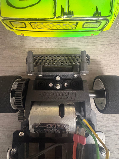 Kamtec - 1/12th Used 1S ESC Mini Racer Pro, Airbrushed body, 25T Brushed motor, Digital Servo (just Radio, battery and charger to complete)