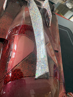 Montech - 1/10 Touring Airbrushed Hyper Car Body Shell - like New! holes mounted from Tamiya TA08 Pro