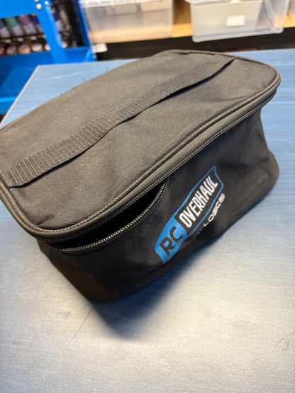 Used Small Bag - RC OVERHAUL -  CHARGER / TOOLS / RADIO CARRY BAG w/Compartments (25 x 15 x 10cm)