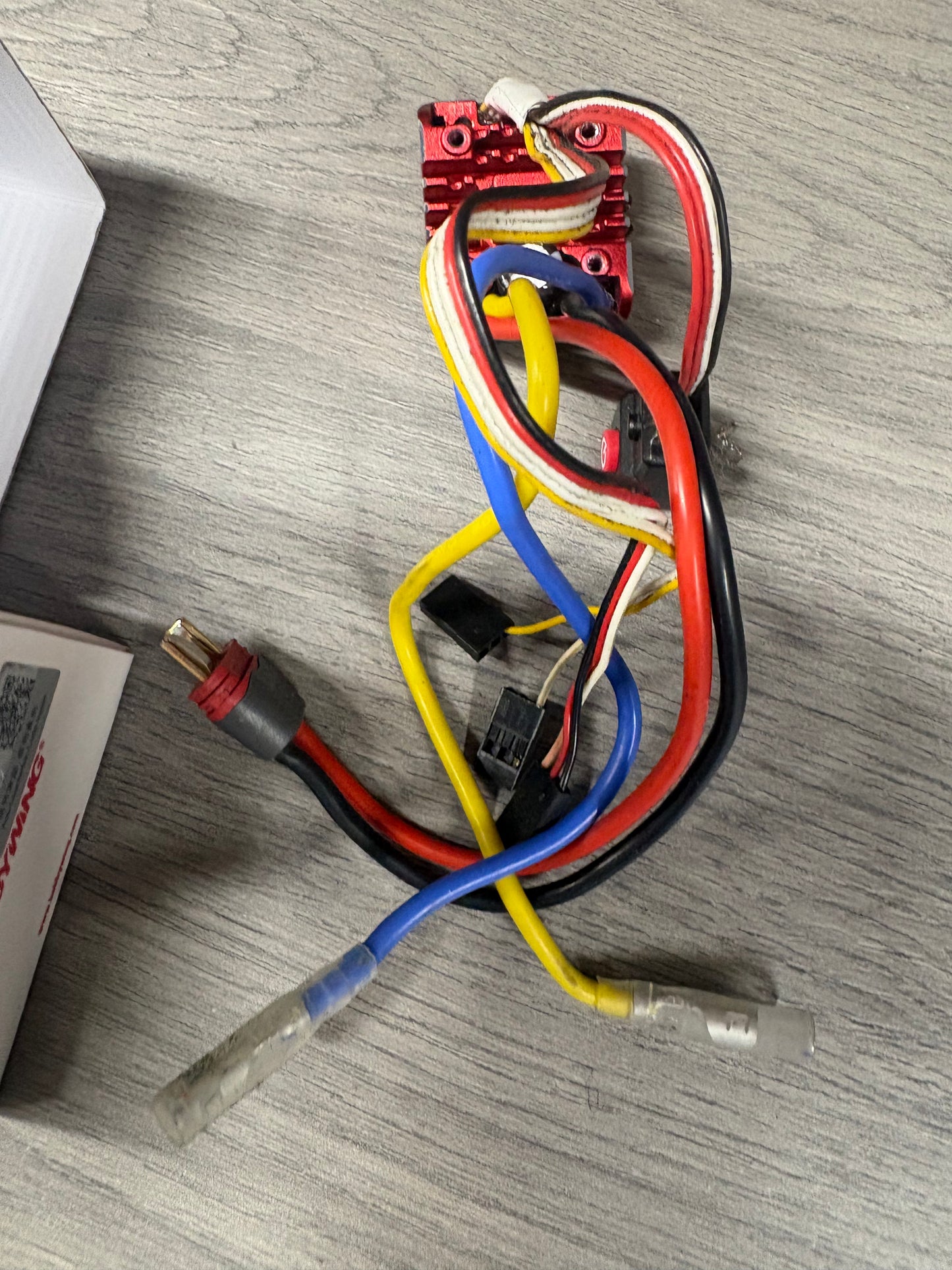 Used - HOBBYWING - QUICRUN WP 1080 G2 - 1/10 On/Off Road BRUSHED ESC (WITH XT60 PLUG) HW30120202 (IDEAL FOR TRUCKS & CRALWERS WITH 'REAL DRIVE' MODE) deans plug fitted