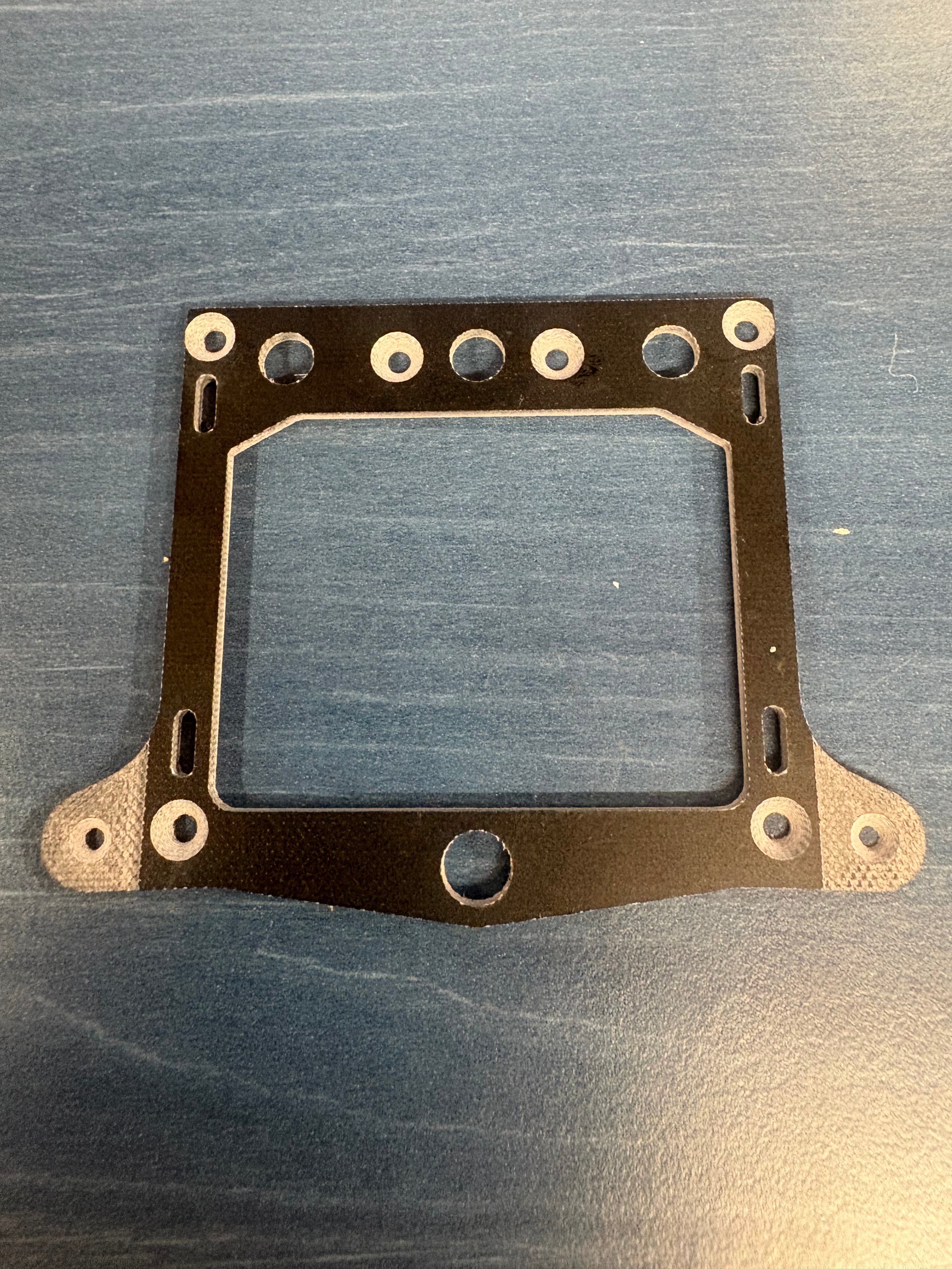 Kamtec - Hot Hatch & Mini Racer Pro - Rear Pod Plate GRP