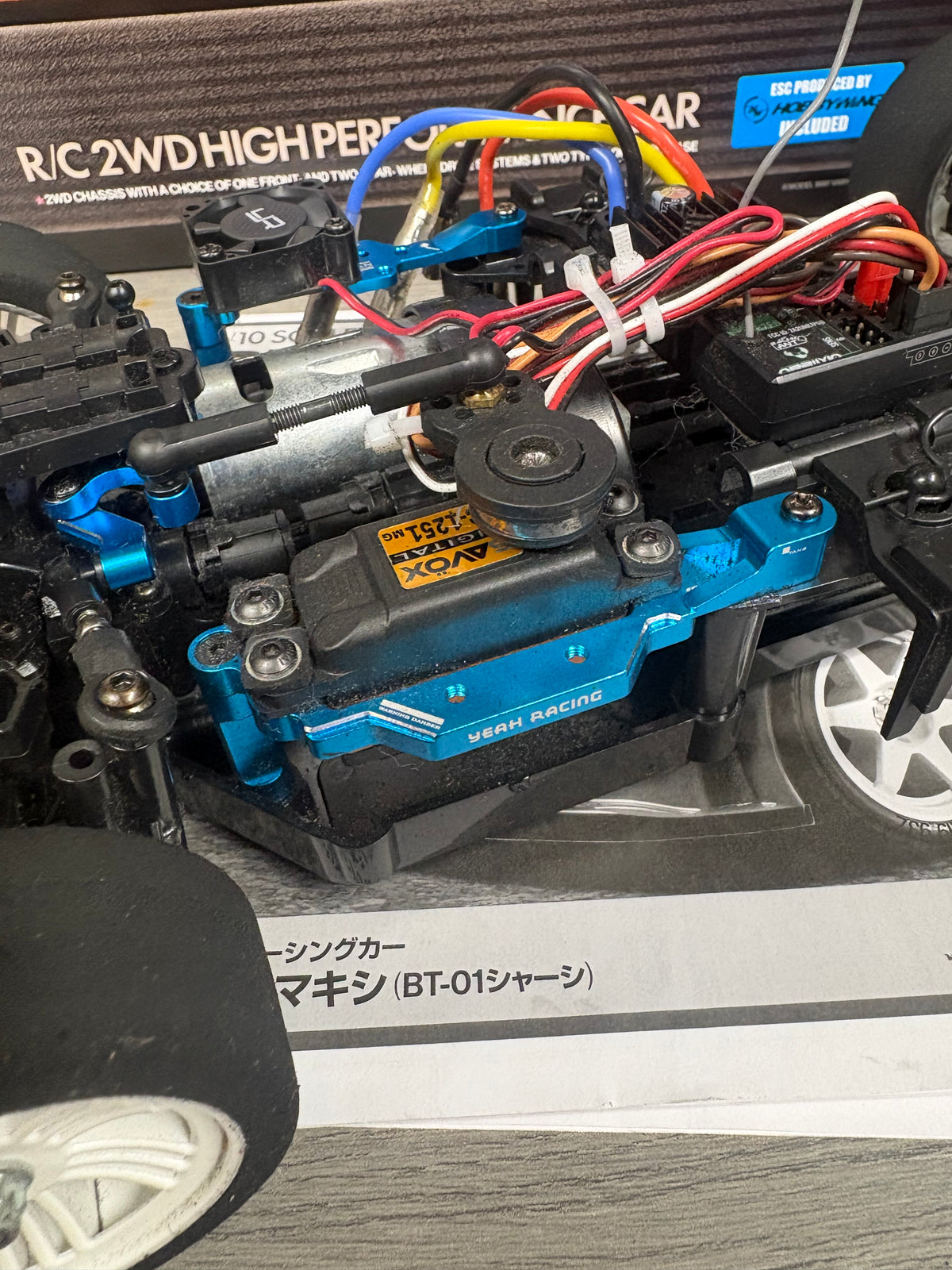 (Ex-demo) Tamiya - BT01 Peugeot 306 1/10 RC FWD Touring Car with Hopups - (Radio will not be included)