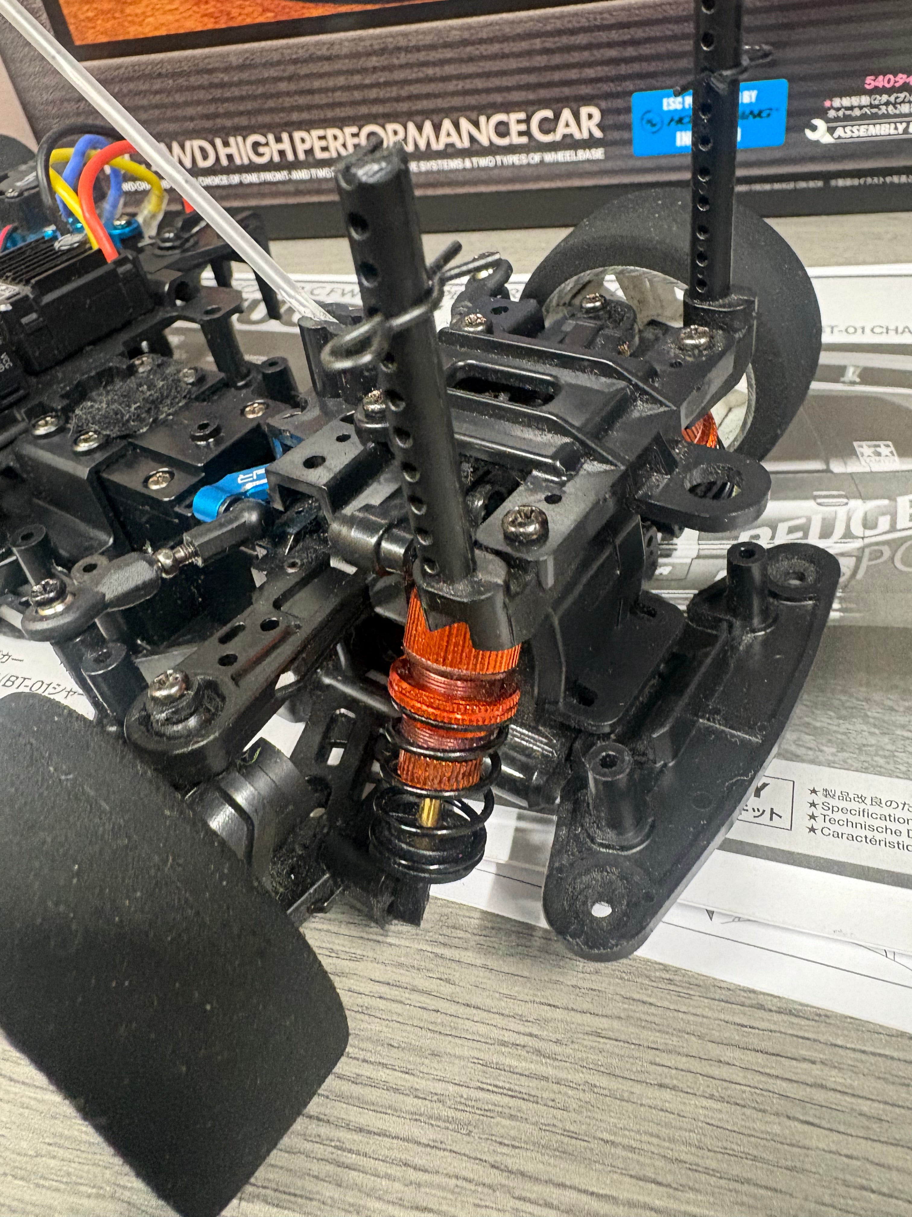 (Ex-demo) Tamiya - BT01 Peugeot 306 1/10 RC FWD Touring Car with Hopups - (Radio will not be included)