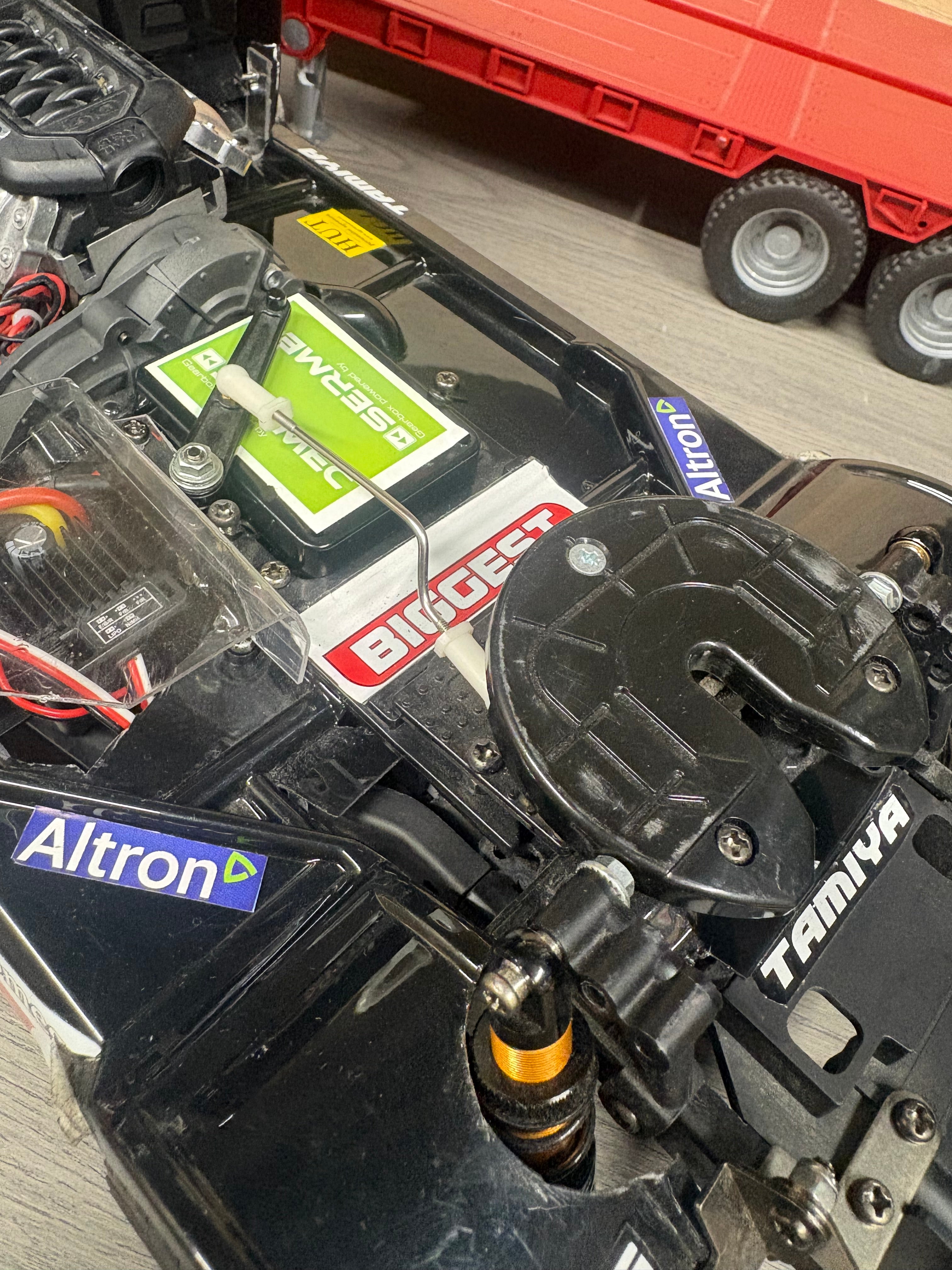 (Custom Made) Tamiya CC-02 4WD Solid Beam 1/14 Race Truck Replica & Trailer (Lipo, Esc, Motor, Servo & Radio included - Justadd charger)