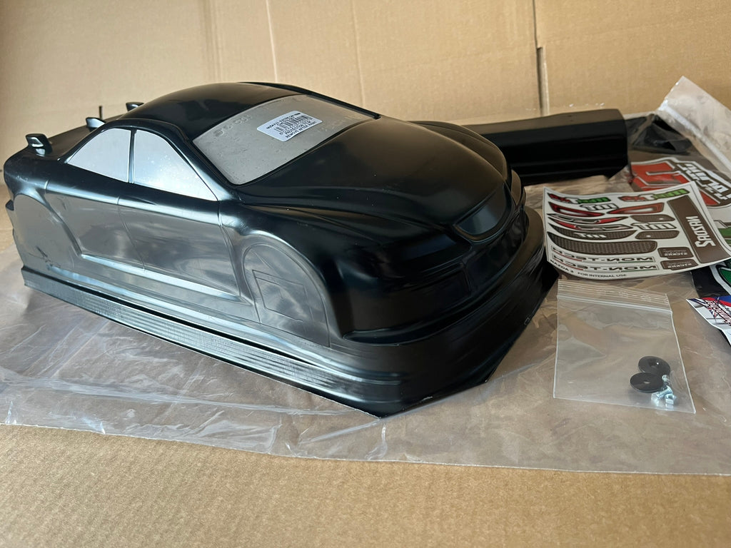 MONTECH MAZDA 6 2.0 (PRE PAINTED JET BLACK)  - RC CAR BODY 1/10 TC STD ETS 190MM - MT010001