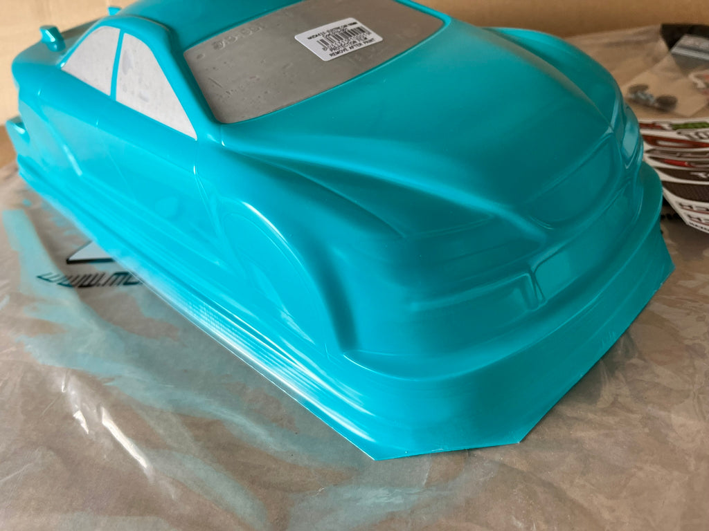 MONTECH MAZDA 2.0 (PRE PAINTED AQUA BLUE) - RC CAR BODY 1/10 TC STD ETS 190MM - MT010001