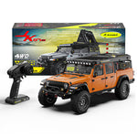 Rlaarlo - JK07 PRO Brushless 1/7 Scale RC Rock Crawler Truck RTR - Orange (2S & 3S LiPo Version) - JK07-PRO-ORANGE