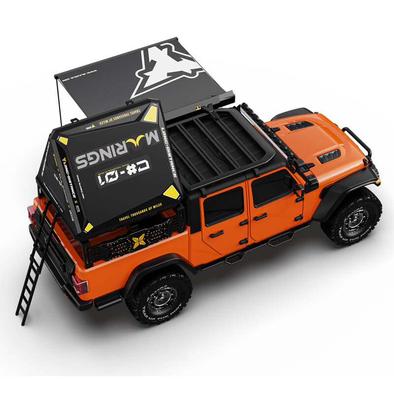 Rlaarlo - JK07 PRO Brushless 1/7 Scale RC Rock Crawler Truck RTR - Orange (2S & 3S LiPo Version) - JK07-PRO-ORANGE