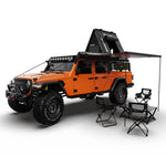 Rlaarlo - JK07 PRO Brushless 1/7 Scale RC Rock Crawler Truck RTR - Orange (2S & 3S LiPo Version) - JK07-PRO-ORANGE