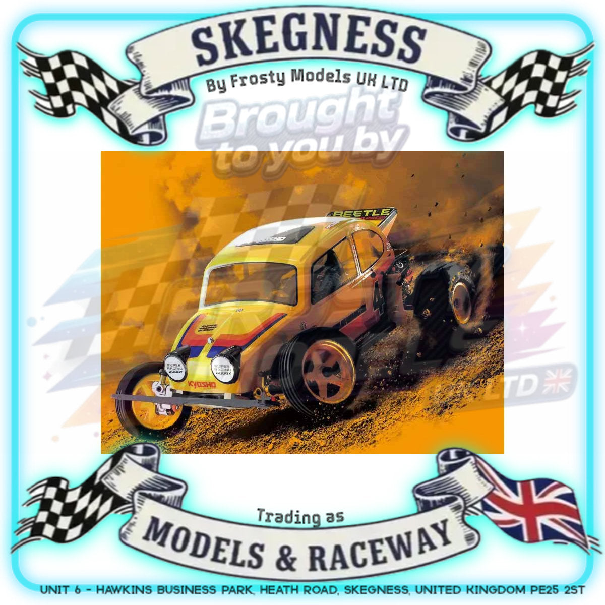 KYOSHO - RC Buggy Legendary Series Beetle 2WD 1/10 Kit - K.30614D (Requires all electrics)