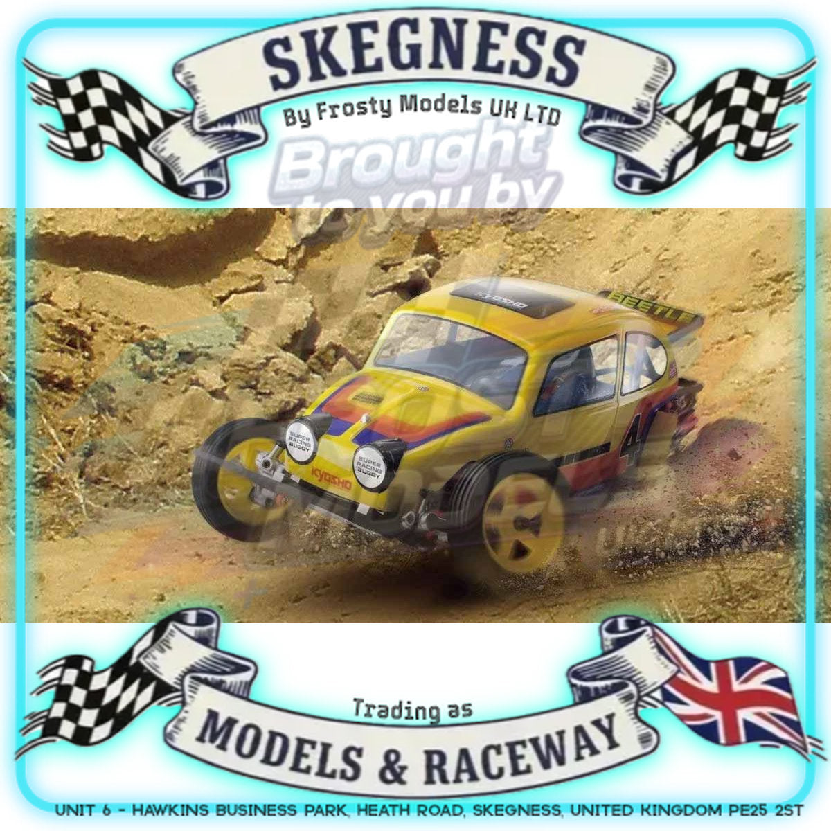KYOSHO - RC Buggy Legendary Series Beetle 2WD 1/10 Kit - K.30614D (Requires all electrics)