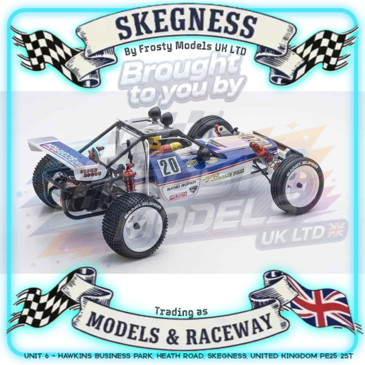 KYOSHO - RC Buggy Legendary Series Turbo Scorpion 2WD 1/10 Kit - K.30616D (Requires all electrics)