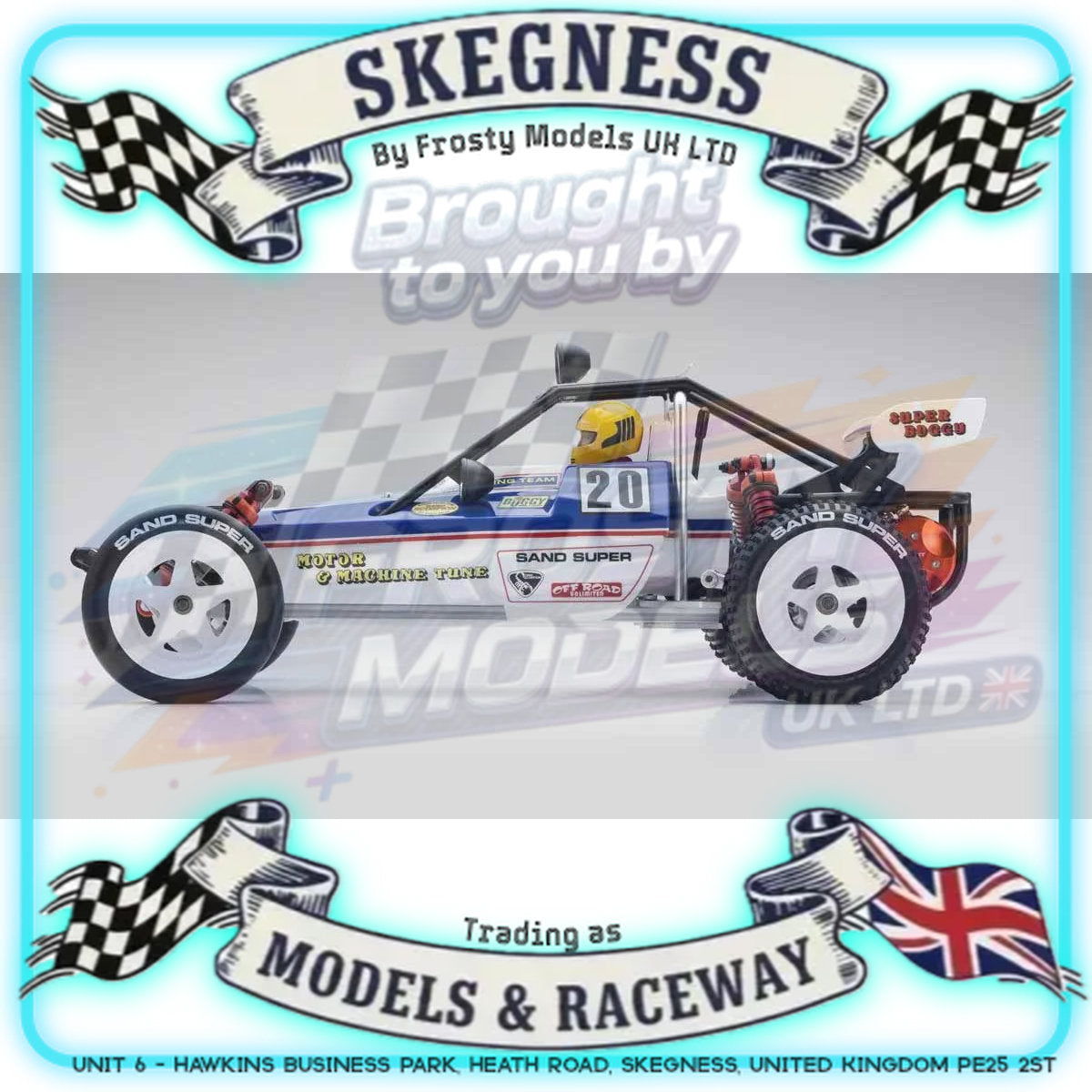KYOSHO - RC Buggy Legendary Series Turbo Scorpion 2WD 1/10 Kit - K.30616D (Requires all electrics)