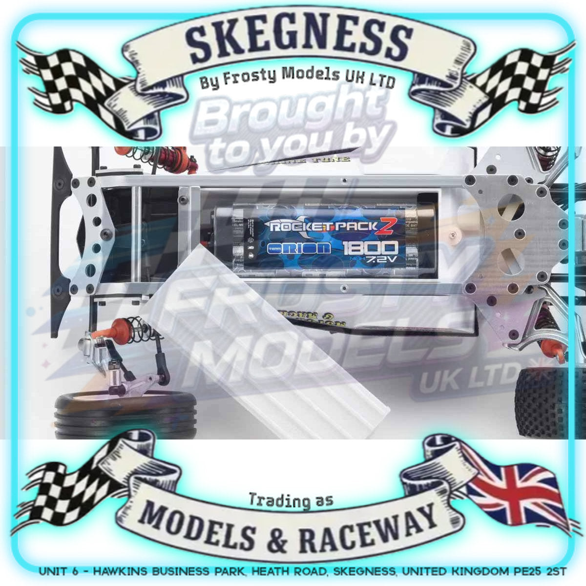 KYOSHO - RC Buggy Legendary Series Turbo Scorpion 2WD 1/10 Kit - K.30616D (Requires all electrics)