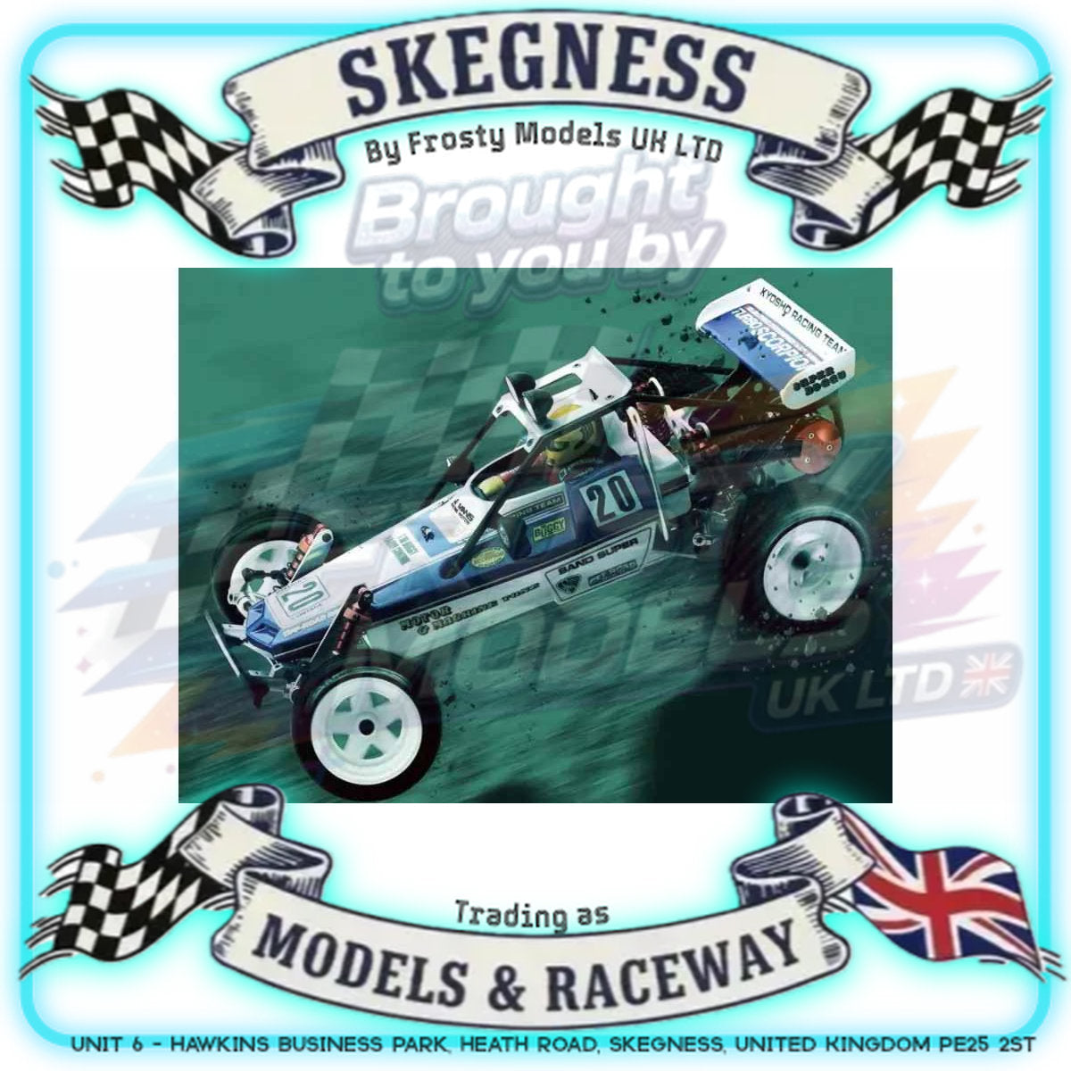KYOSHO - RC Buggy Legendary Series Turbo Scorpion 2WD 1/10 Kit - K.30616D (Requires all electrics)