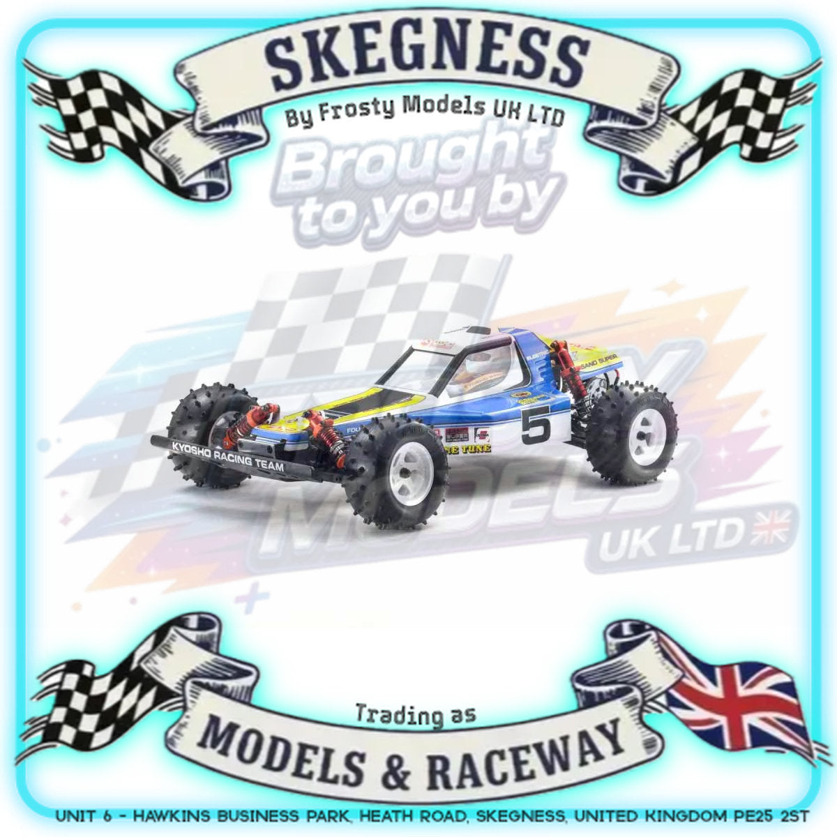 KYOSHO - RC Buggy Optima 4WD 1/10 Kit *Legendary Series* - K.30617 (Requires all electrics)
