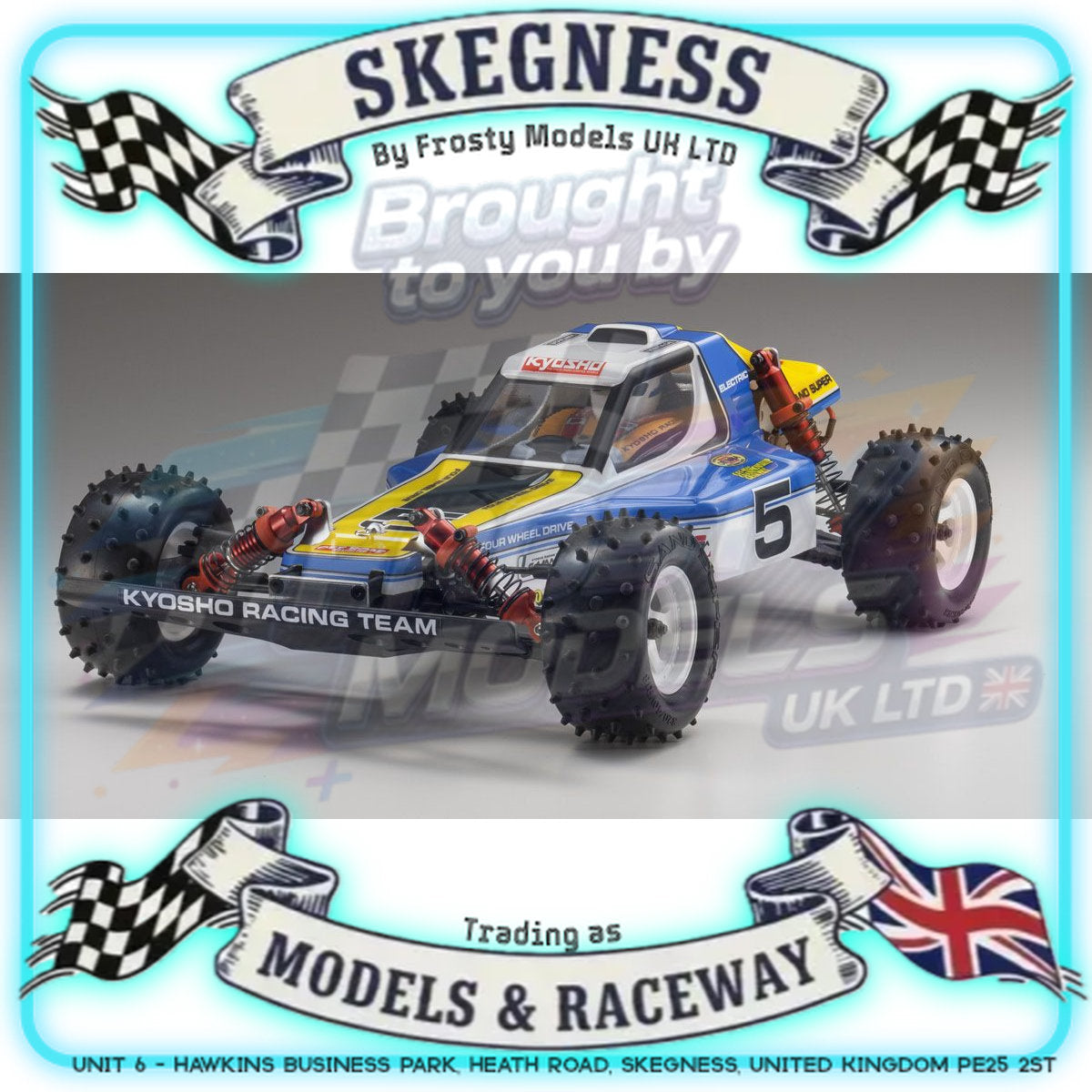 KYOSHO - RC Buggy Optima 4WD 1/10 Kit *Legendary Series* - K.30617 (Requires all electrics)