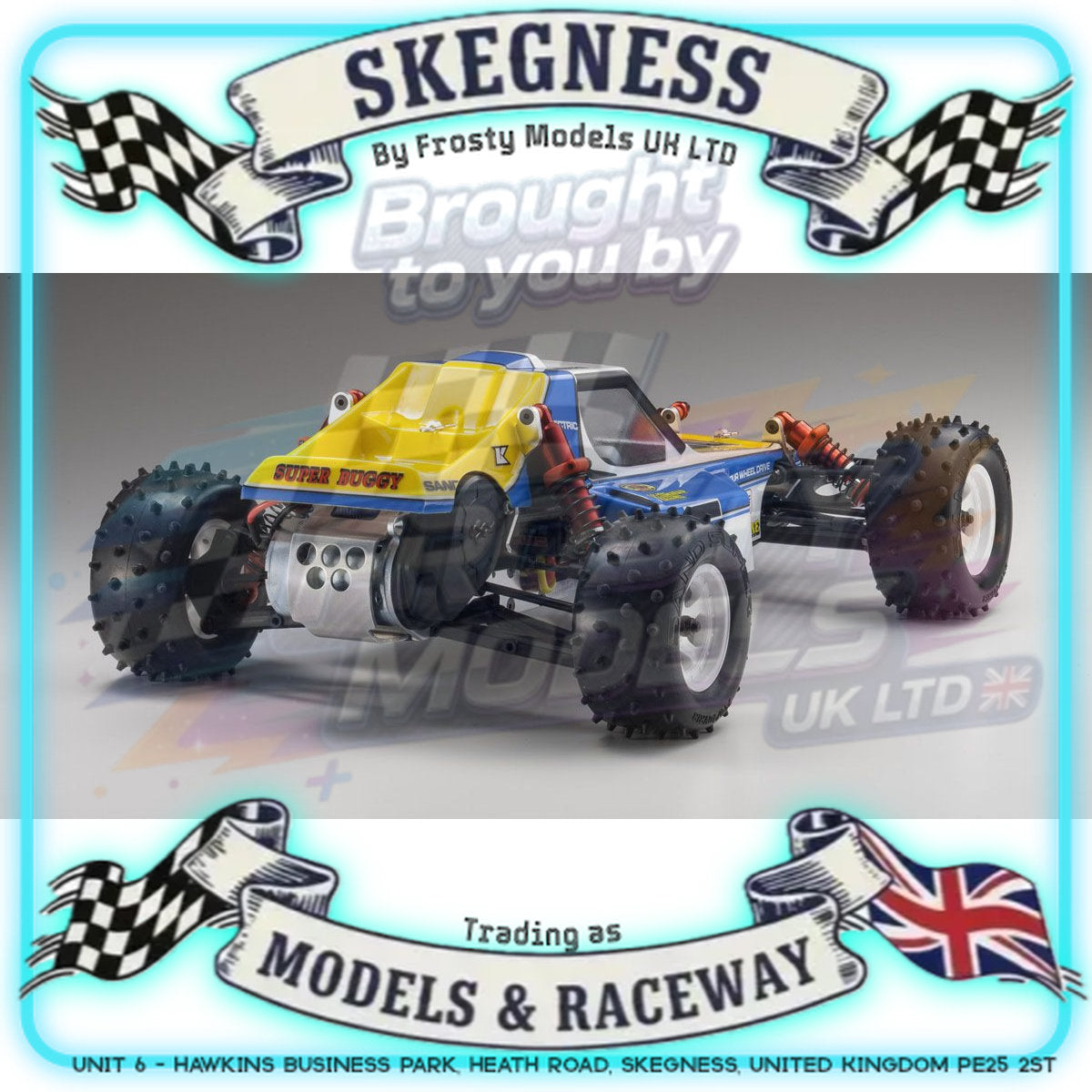 KYOSHO - RC Buggy Optima 4WD 1/10 Kit *Legendary Series* - K.30617 (Requires all electrics)