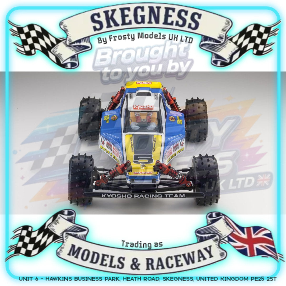 KYOSHO - RC Buggy Optima 4WD 1/10 Kit *Legendary Series* - K.30617 (Requires all electrics)
