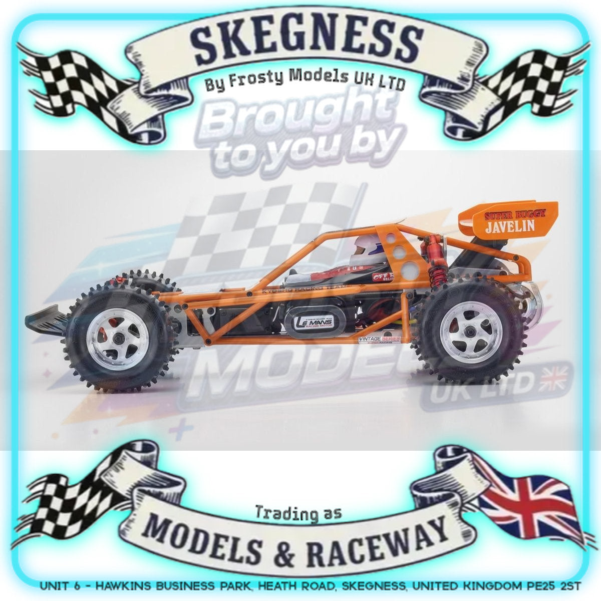 KYOSHO - RC Buggy Javelin 4WD 1/10 Kit *Legendary Series* - K.30618 (Requires all electrics)