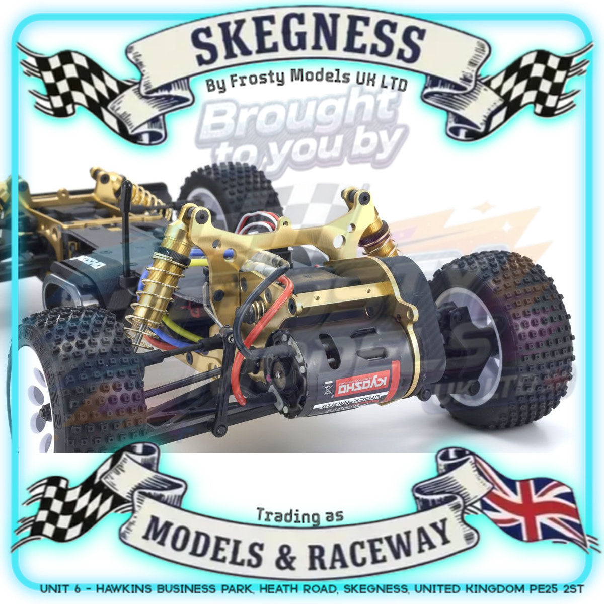 KYOSHO - RC Buggy Turbo Optima 4WD 1/10 Kit *Legendary Series* - K.30619 (Requires all electrics)
