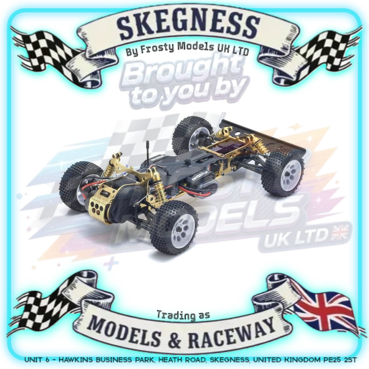 KYOSHO - RC Buggy Turbo Optima 4WD 1/10 Kit *Legendary Series* - K.30619 (Requires all electrics)