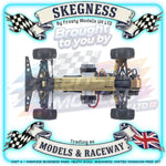 KYOSHO - RC Buggy Turbo Optima 4WD 1/10 Kit *Legendary Series* - K.30619 (Requires all electrics)
