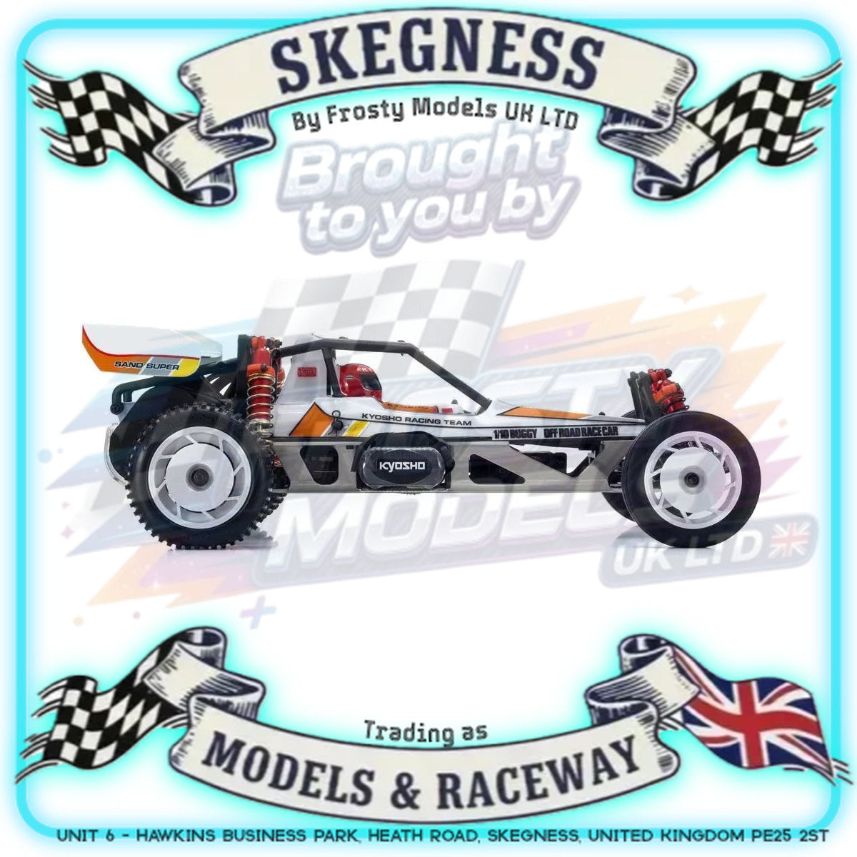 KYOSHO - RC Buggy Ultima 2WD 1/10 Kit *Legendary Series* - K.30625B (Requires all electrics)